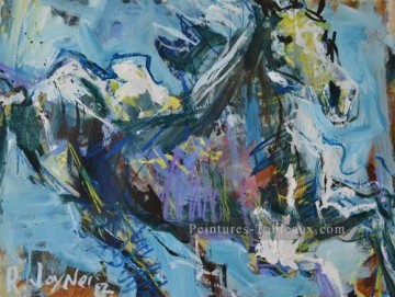  Impressionist Peintre - courses de chevaux 05 impressionniste